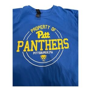 Gildan Blue and Yellow Pitt Panthers Tee